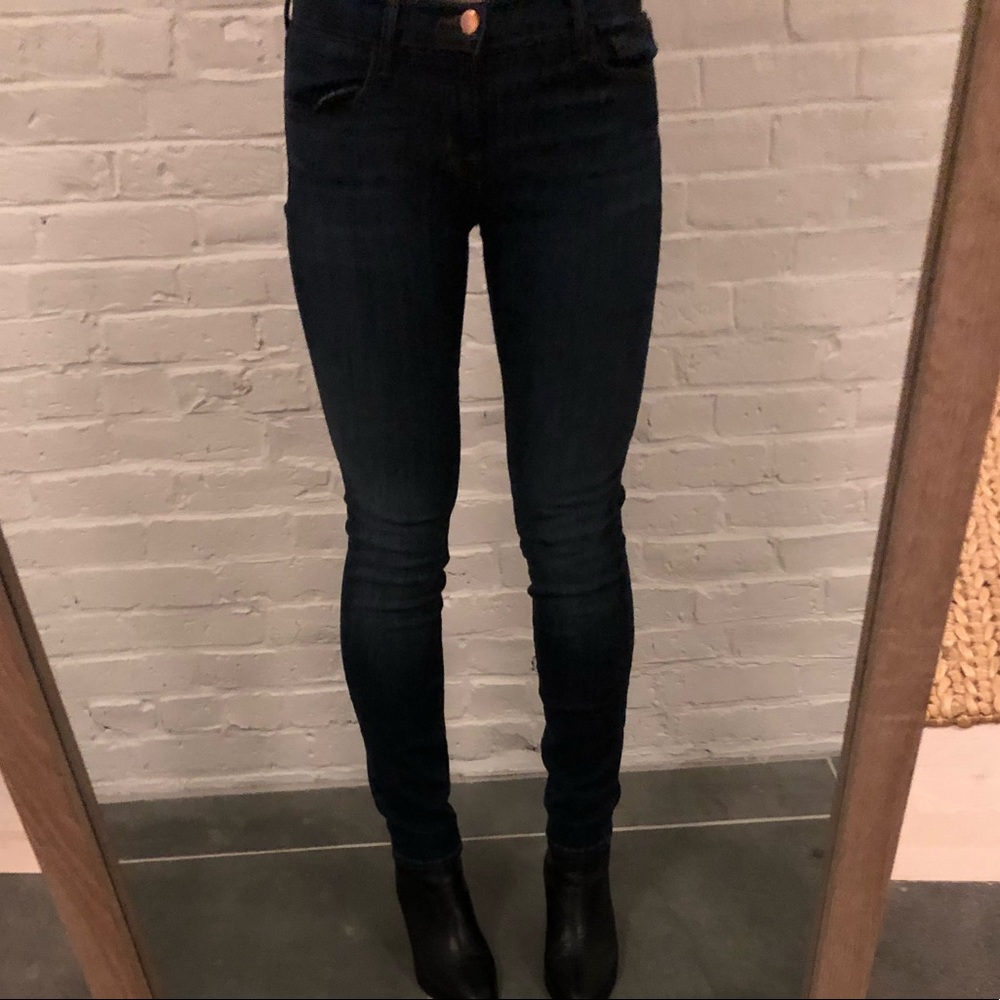 J Brand dark blue skinny jean size 26